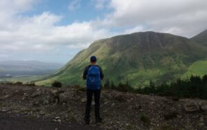 Approaching Ben Nevis, West Highland Way WHW